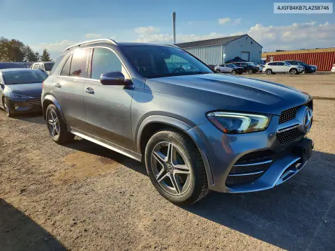 2020 Mercedes-Benz Gle 350 4Matic VIN 4JGFB4KB7LA258746 фото 4