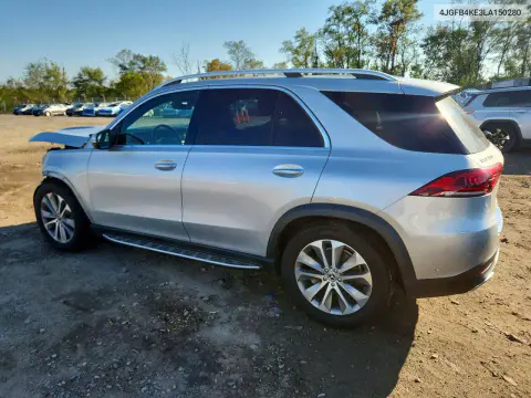 2020 Mercedes-Benz Gle 350 4Matic VIN 4JGFB4KE3LA150280 фото 2