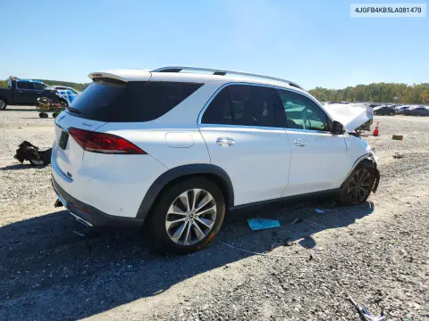 2020 Mercedes-Benz Gle 350 4Matic VIN 4JGFB4KB5LA081470 фото 3