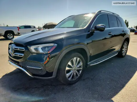 4JGFB4JBXLA121642 — 2020 Mercedes GLE, Передняя часть, фото до ремонта