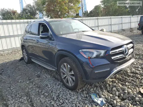 2020 Mercedes-Benz Gle 350 4Matic VIN 4JGFB4KB1LA032945 фото 4