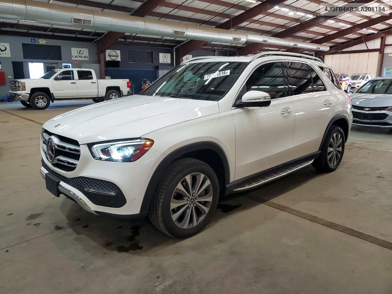 2020 Mercedes-Benz Gle 350 4Matic VIN 4JGFB4KB3LA201184 фото 1