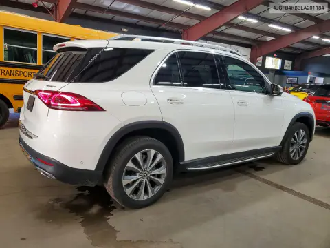 2020 Mercedes-Benz Gle 350 4Matic VIN 4JGFB4KB3LA201184 фото 3