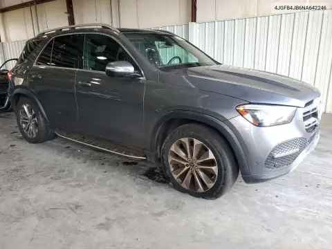 2022 Mercedes-Benz Gle 350 VIN 4JGFB4JB6NA642246 фото 4