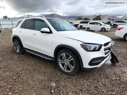 2022 Mercedes-Benz Gle 450 4Matic VIN 4JGFB5KB0NA705197 фото 4