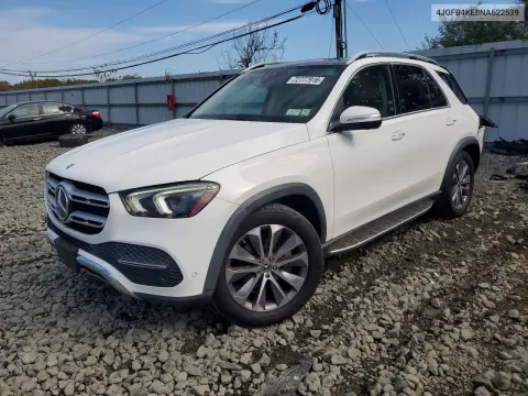4JGFB4KE8NA622539 — 2022 Mercedes GLE, Задняя часть, фото до ремонта