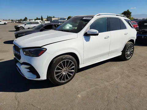 4JGFB5KB5RB120437 — 2024 Mercedes GLE, Задняя часть, фото до ремонта