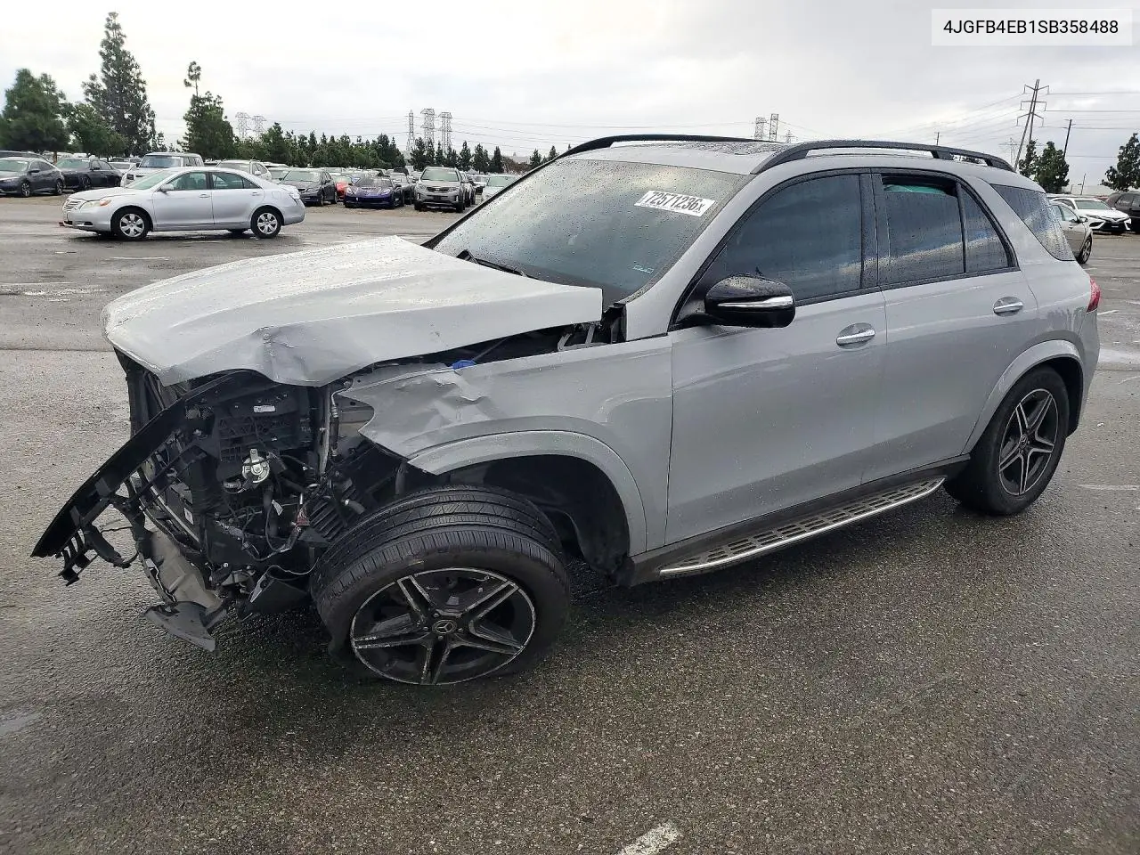 2025 Mercedes-Benz Gle 350 VIN 4JGFB4EB1SB358488 фото 1