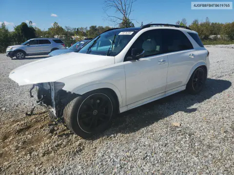 4JGFB8FB4TB619765 — 2026 Mercedes GLE, Передняя часть, фото до ремонта