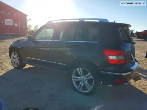 WDCGG8HB2AF486110 — 2010 Mercedes GLK-Klasse, фото 2 с аукциона Copart, Задняя часть