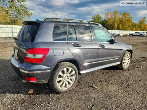 WDCGG8HB0AF354270 — 2010 Mercedes GLK-Klasse, фото 3 с аукциона Copart, Передняя часть