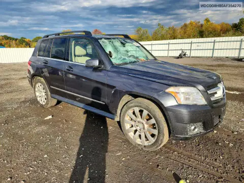WDCGG8HB0AF354270 — 2010 Mercedes GLK-Klasse, фото 4 с аукциона Copart, Передняя часть