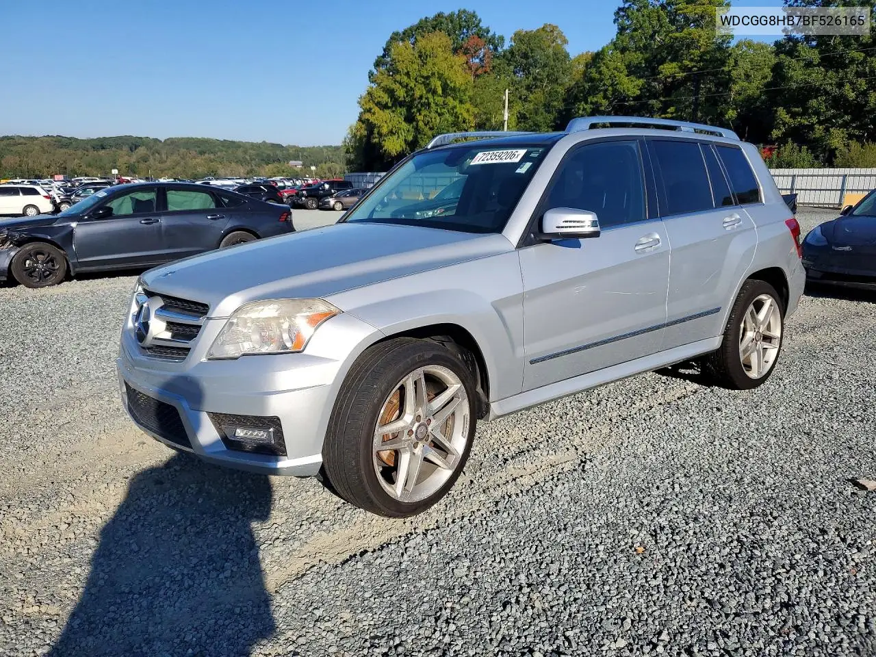 2011 Mercedes-Benz Glk 350 4Matic VIN WDCGG8HB7BF526165 фото 1