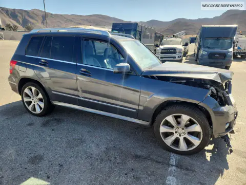 2011 Mercedes-Benz Glk 350 VIN WDCGG5GB0BF692592 фото 4