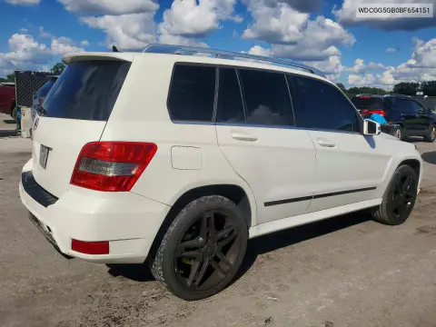 2011 Mercedes-Benz Glk 350 VIN WDCGG5GB0BF654151 фото 3