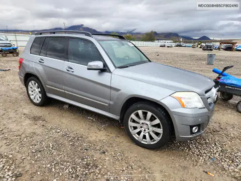 2012 Mercedes-Benz Glk 350 4Matic VIN WDCGG8HB5CF802490 фото 4