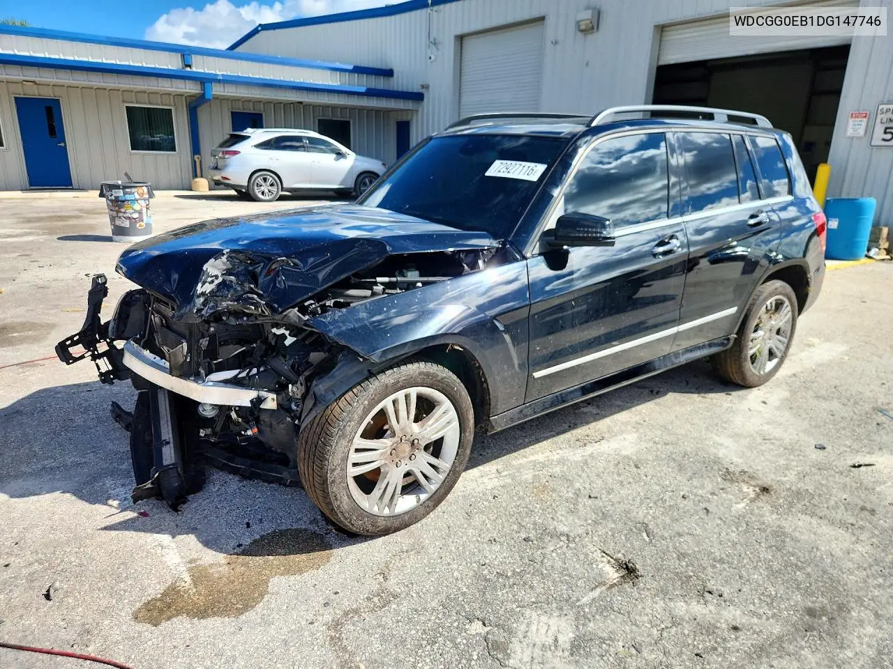 2013 Mercedes-Benz Glk 250 Bluetec VIN WDCGG0EB1DG147746 фото 1