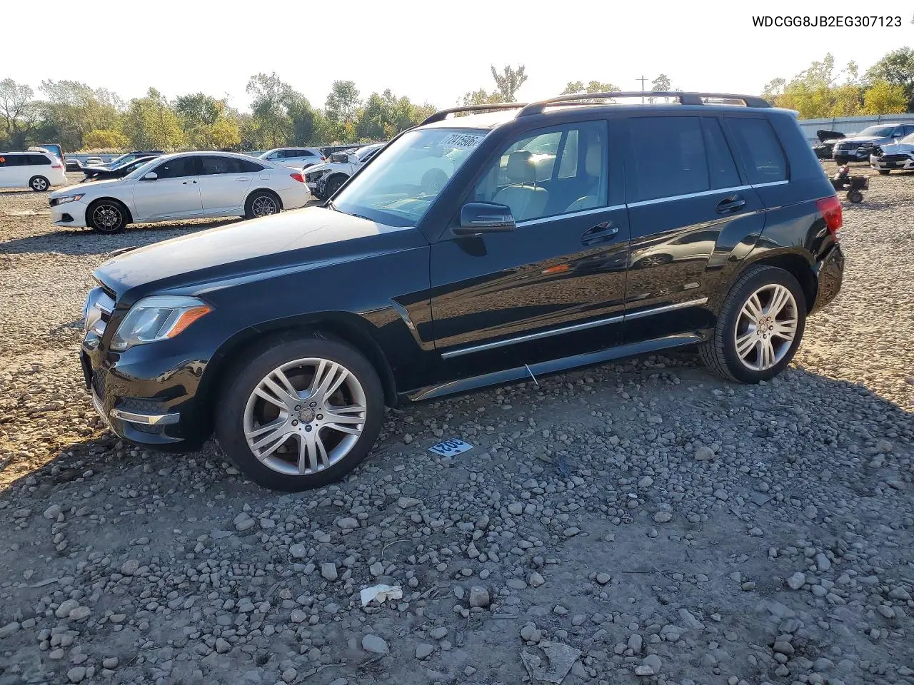 2014 Mercedes-Benz Glk 350 4Matic VIN WDCGG8JB2EG307123 фото 1