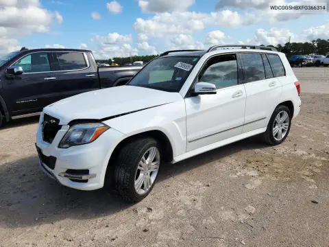 WDCGG5HBXFG366314 — 2015 Mercedes GLK-Klasse, Передняя часть, фото до ремонта