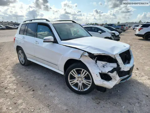 2015 Mercedes-Benz Glk 350 VIN WDCGG5HBXFG366314 фото 4