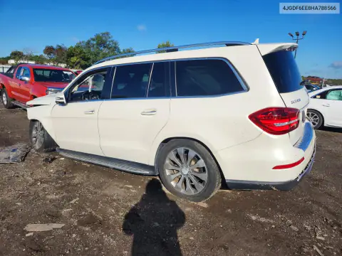 4JGDF6EE8HA788566 — 2017 Mercedes GLS-Klasse, фото 2 с аукциона Copart 16.10.2026, Передняя часть