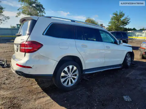 4JGDF6EE8HA788566 — 2017 Mercedes GLS-Klasse, фото 3 с аукциона Copart 16.10.2026, Передняя часть