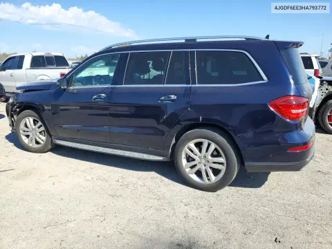 2017 Mercedes-Benz Gls 450 4Matic VIN 4JGDF6EE3HA793772 фото 2