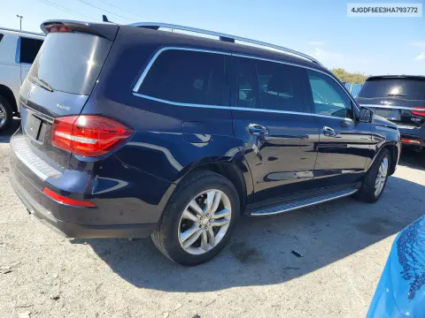 2017 Mercedes-Benz Gls 450 4Matic VIN 4JGDF6EE3HA793772 фото 3