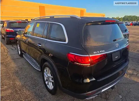 2020 Mercedes-Benz Gls 450 4Matic VIN 4JGFF5KE7LA055330 фото 3