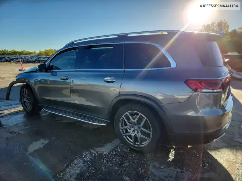 2021 Mercedes-Benz Gls 450 4Matic VIN 4JGFF5KE9MA441104 фото 2