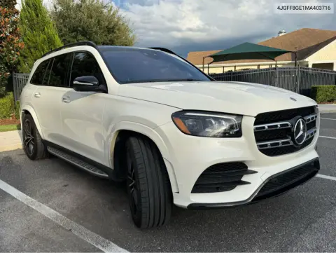 4JGFF8GE1MA403716 — 2021 Mercedes GLS-Klasse, Естественный износ, фото до ремонта
