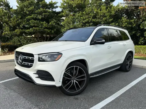 2021 Mercedes-Benz Gls 580 4Matic VIN 4JGFF8GE1MA403716 фото 2