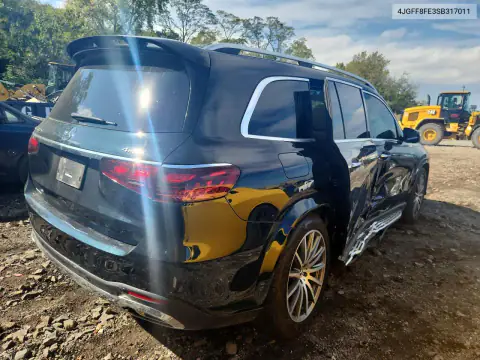 2025 Mercedes-Benz Gls 580 4Matic VIN 4JGFF8FE3SB317011 фото 3
