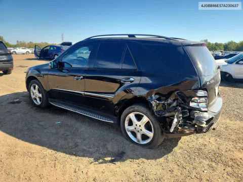 2007 Mercedes-Benz Ml 350 VIN 4JGBB86E57A230637 фото 2