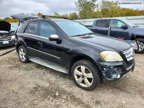 2010 Mercedes-Benz Ml 350 4Matic VIN 4JGBB8GB3AA564743 фото 4