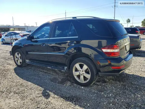 2011 Mercedes-Benz Ml 350 4Matic VIN 4JGBB8GB6BA713972 фото 2