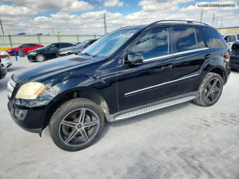 2011 Mercedes-Benz Ml 350 VIN 4JGBB5GB8BA695053 фото 1