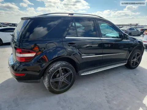 2011 Mercedes-Benz Ml 350 VIN 4JGBB5GB8BA695053 фото 3