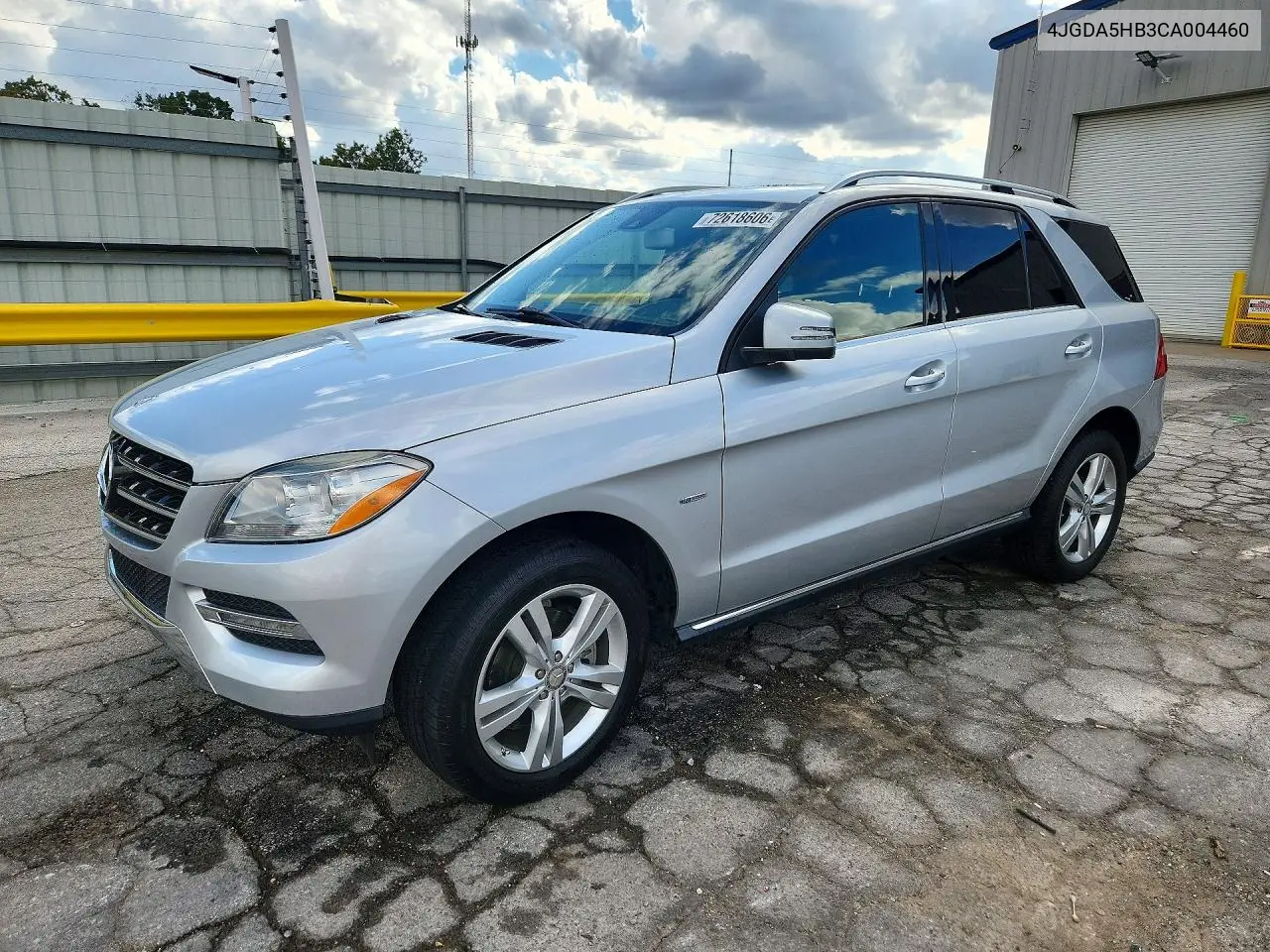 2012 Mercedes-Benz Ml 350 4Matic VIN 4JGDA5HB3CA004460 фото 1