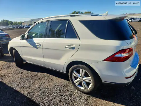 2013 Mercedes-Benz Ml 350 4Matic VIN 4JGDA5HB1DA131497 фото 2