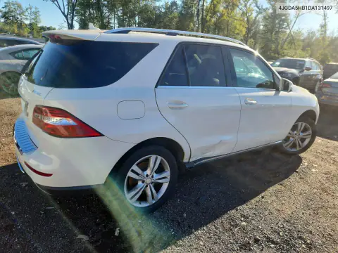 2013 Mercedes-Benz Ml 350 4Matic VIN 4JGDA5HB1DA131497 фото 3