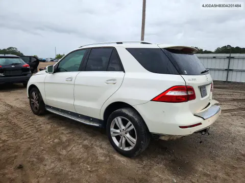 2013 Mercedes-Benz Ml 350 4Matic VIN 4JGDA5HB3DA201484 фото 2
