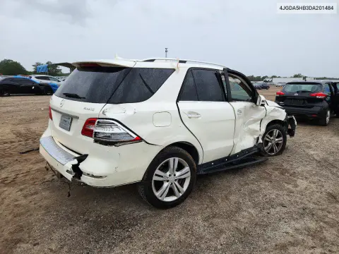 2013 Mercedes-Benz Ml 350 4Matic VIN 4JGDA5HB3DA201484 фото 3