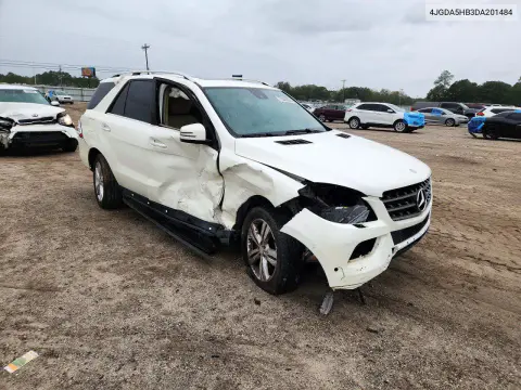 2013 Mercedes-Benz Ml 350 4Matic VIN 4JGDA5HB3DA201484 фото 4