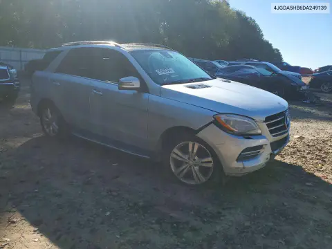 2013 Merz Ml 350 4Ma VIN 4JGDA5HB6DA249139 фото 4