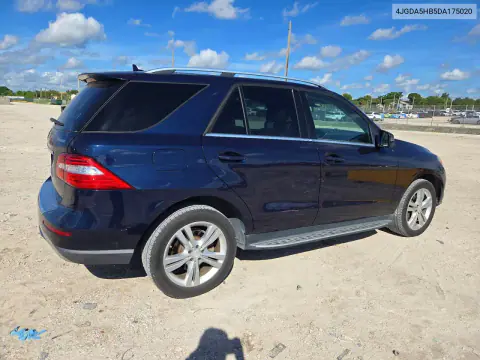 2013 Mercedes-Benz Ml 350 4Matic VIN 4JGDA5HB5DA175020 фото 3