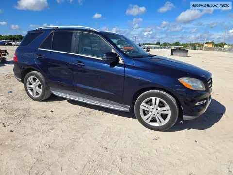 2013 Mercedes-Benz Ml 350 4Matic VIN 4JGDA5HB5DA175020 фото 4