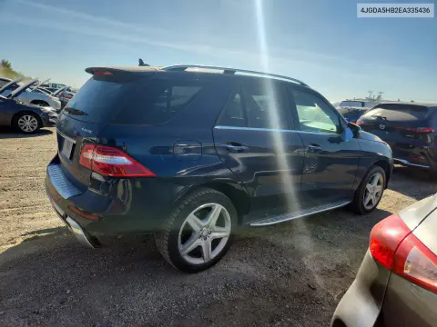 2014 Mercedes-Benz Ml 350 4Matic VIN 4JGDA5HB2EA335436 фото 3