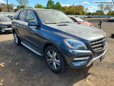 2014 Mercedes-Benz Ml 350 4Matic VIN 4JGDA5HB7EA400698 фото 4