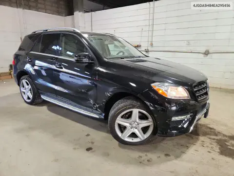 2014 Mercedes-Benz Ml 350 4Matic VIN 4JGDA5HB4EA295456 фото 4